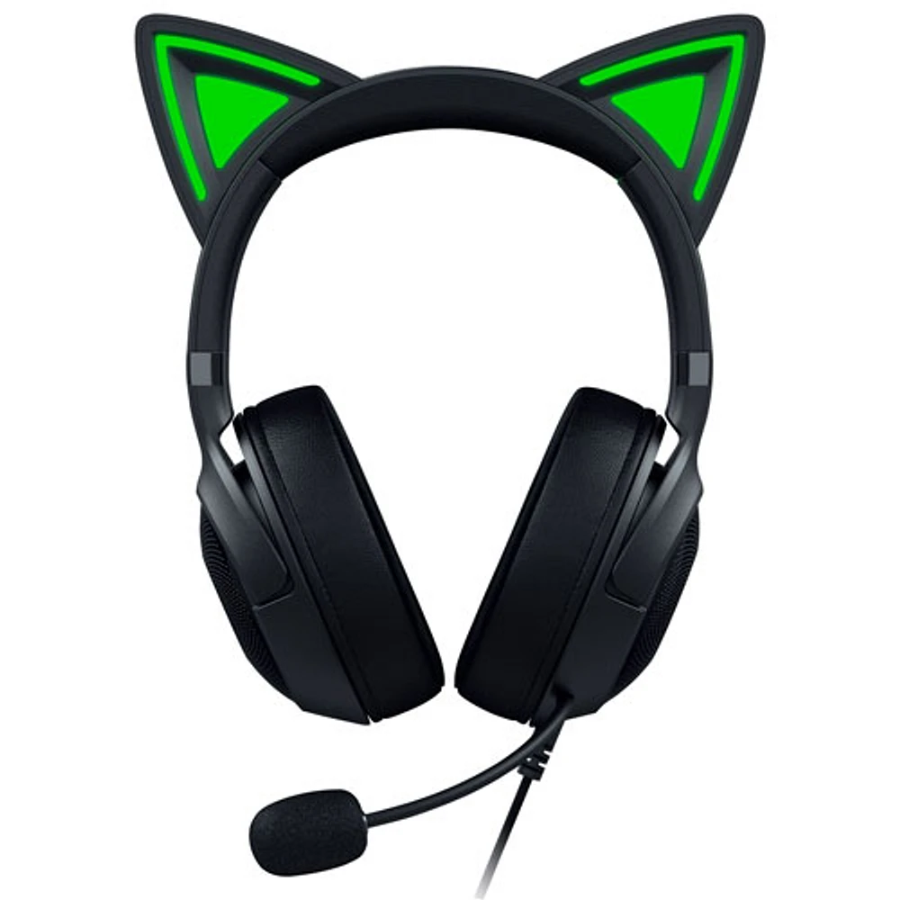 Razer Kraken Kitty V2 Over-Ear Gaming Headset - Black