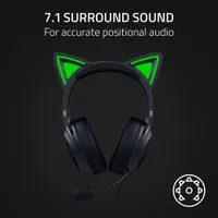 Razer Kraken Kitty V2 Over-Ear Gaming Headset - Black