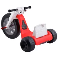 Droyd Romper Ride-On Toy Electric Bike - Ages 3+ - Red/White - Only at Best Buy