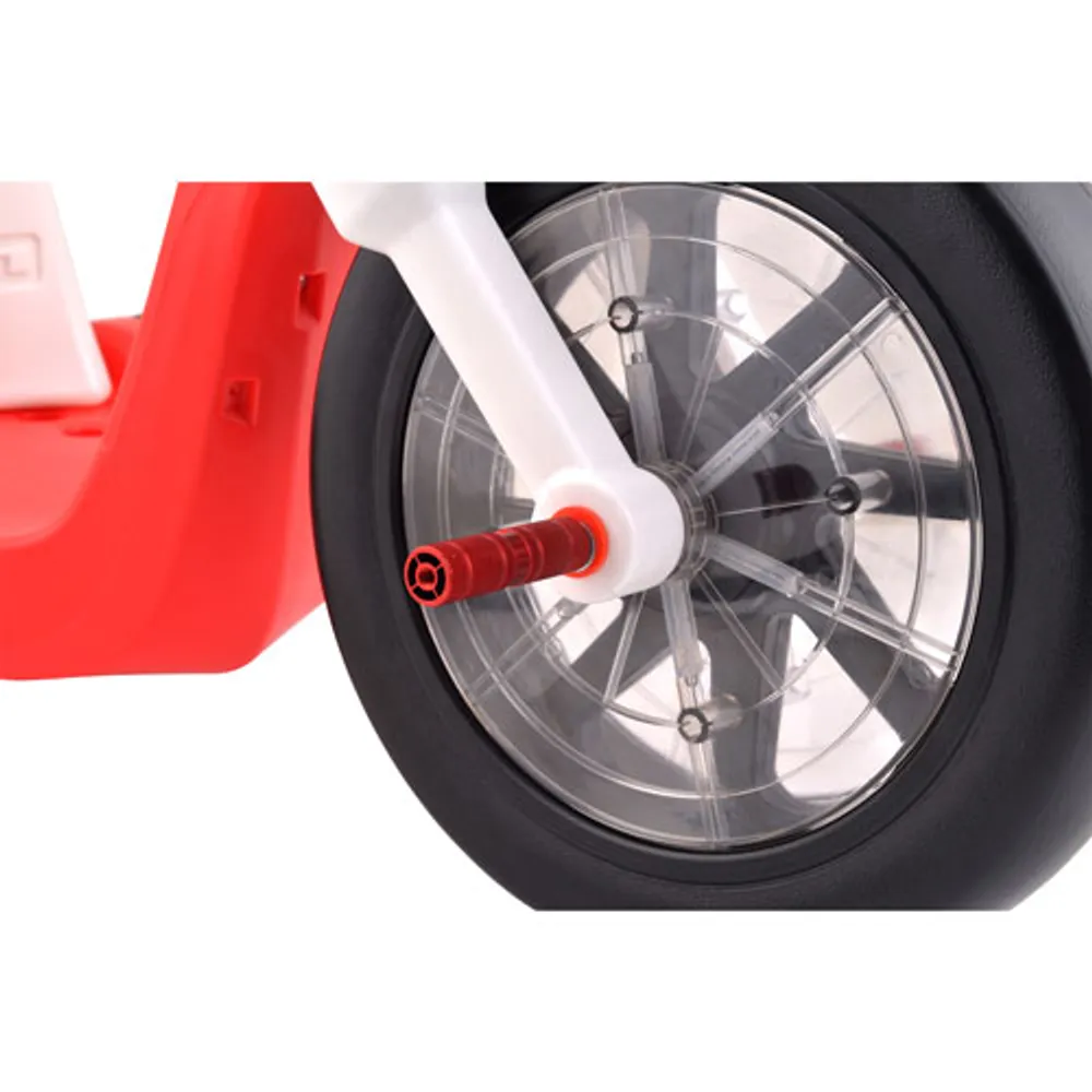 Droyd Romper Ride-On Toy Electric Bike - Ages 3+ - Red/White - Only at Best Buy