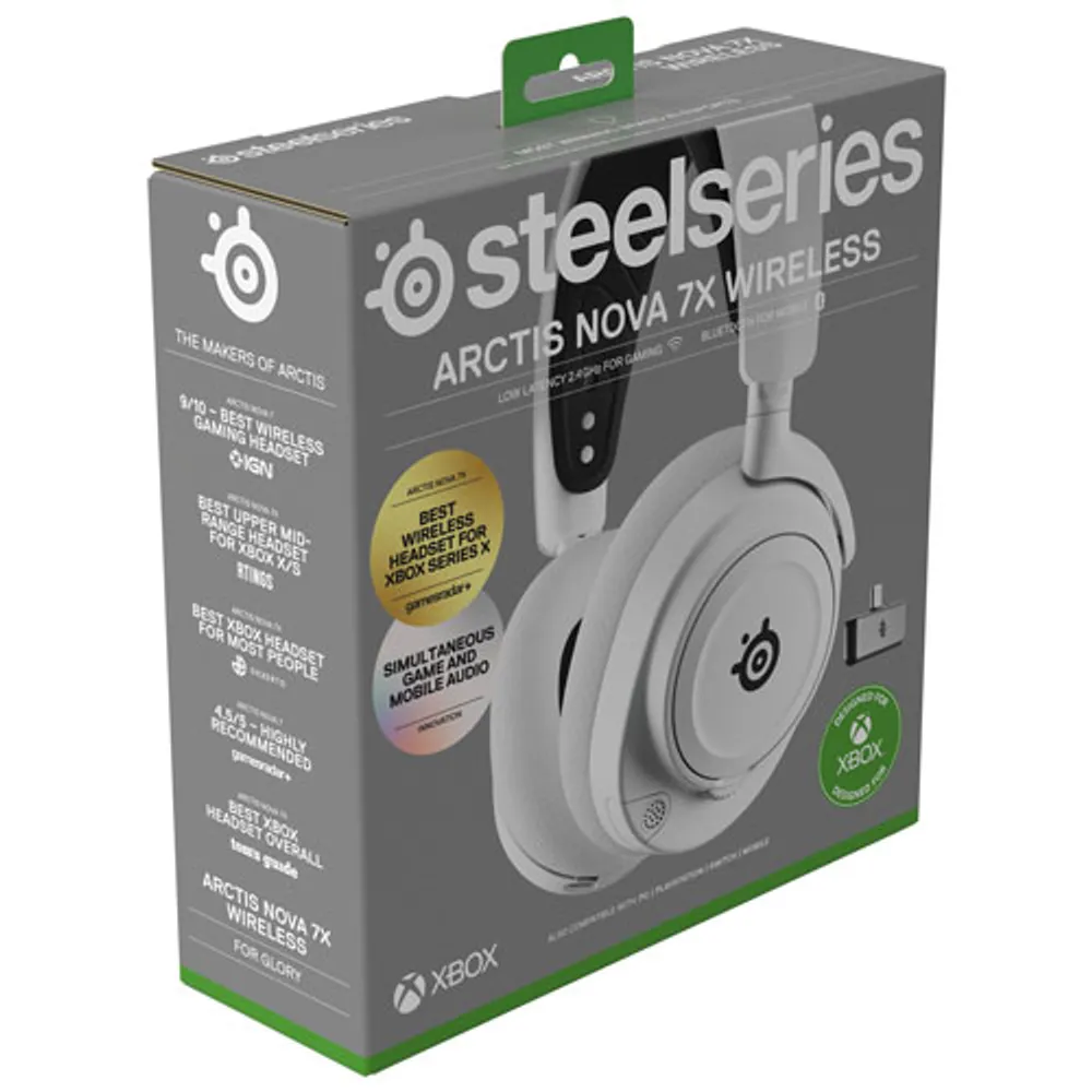 Steelseries Arctis Nova 7X Wireless Gaming Headset - White