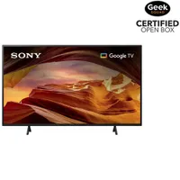 Open Box - Sony 50" 4K UHD HDR LED Smart Google TV (KD50X77L) - 2023