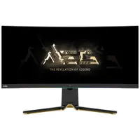 MSI MEG 34" QHD 175Hz 0.1ms GTG Curved OLED LED Gaming Monitor (MEG342CQDOLED) - Black