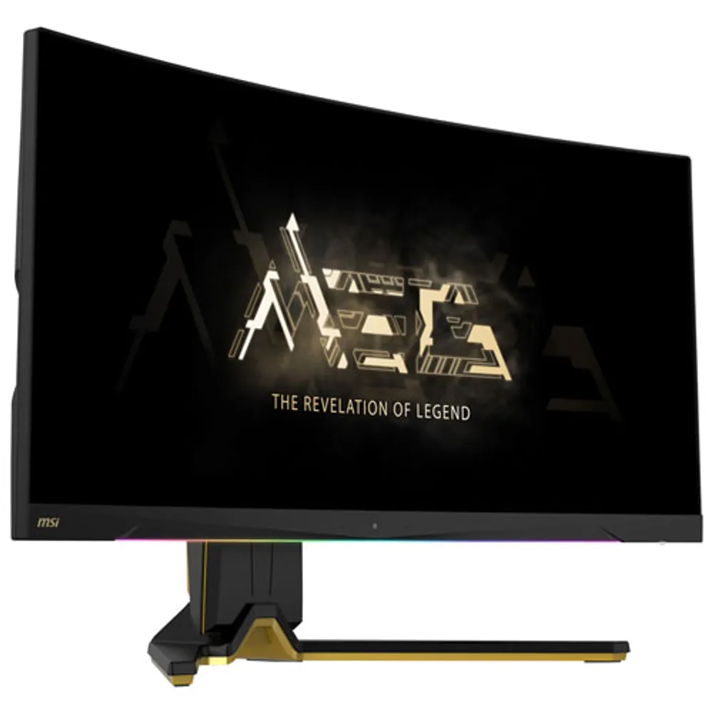 MSI MEG 34" QHD 175Hz 0.1ms GTG Curved OLED LED Gaming Monitor (MEG342CQDOLED) - Black