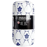 Ensemble de literie de 4 pièces de la NHL - Lit simple - Maple Leafs de Toronto