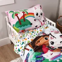 Gabby’s Dollhouse 3-Piece Toddler Bedding Set - Multi