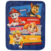 Paw Patrol Plush Throw Blanket - Blue