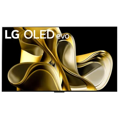 LG evo M3 77" 4K UHD HDR OLED webOS Smart TV w/ Wireless 4K Connectivity (OLED77M3PUA) - 2023