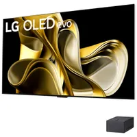 Téléviseur intelligent webOS HDR DELO UHD 4K de 77 po evo M3 de LG avec connectivité 4K sans fil (OLED77M3PUA) - 2023