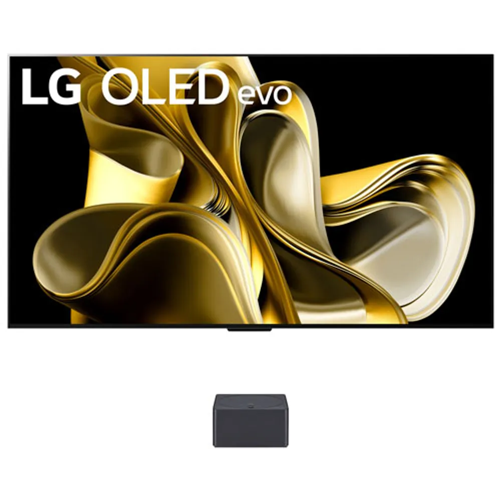 LG evo M3 77" 4K UHD HDR OLED webOS Smart TV w/ Wireless 4K Connectivity (OLED77M3PUA) - 2023