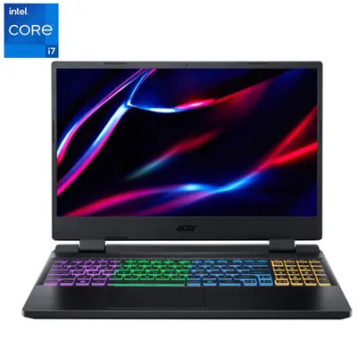 Acer Nitro 5 15.6" Gaming Laptop - Black (Intel Ci7-12650H/512GB SSD/16GB RAM/GeForce RTX 4050/Win11)