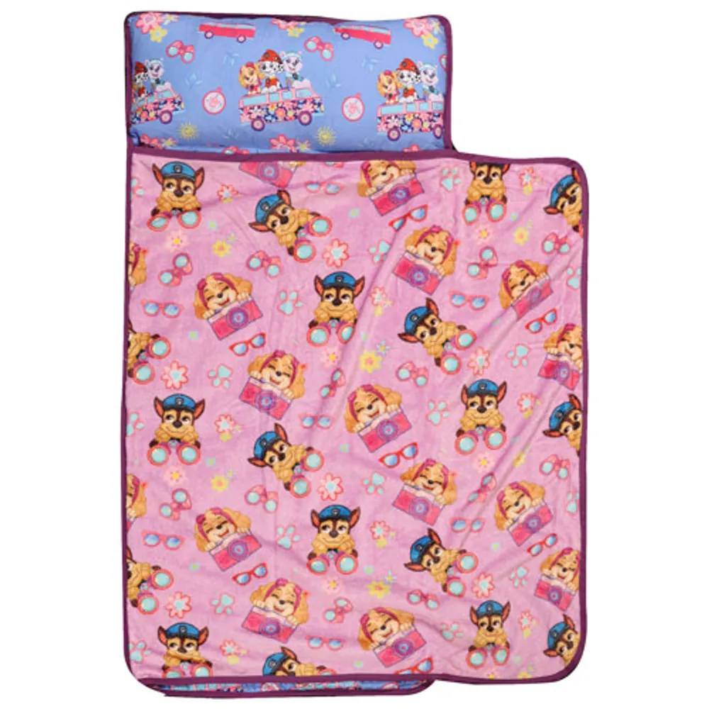 Paw Patrol 2 Polyester Nap Mat with Pillow & Blanket - Multi