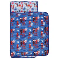 Marvel Spidey & Friends Polyester Nap Mat with Pillow & Blanket - Multi