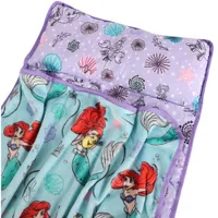 Disney Little Mermaid Polyester Nap Mat with Pillow & Blanket - Multi