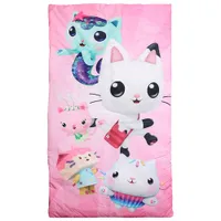 Gabby's Dollhouse Polyester Slumber Bag - Pink