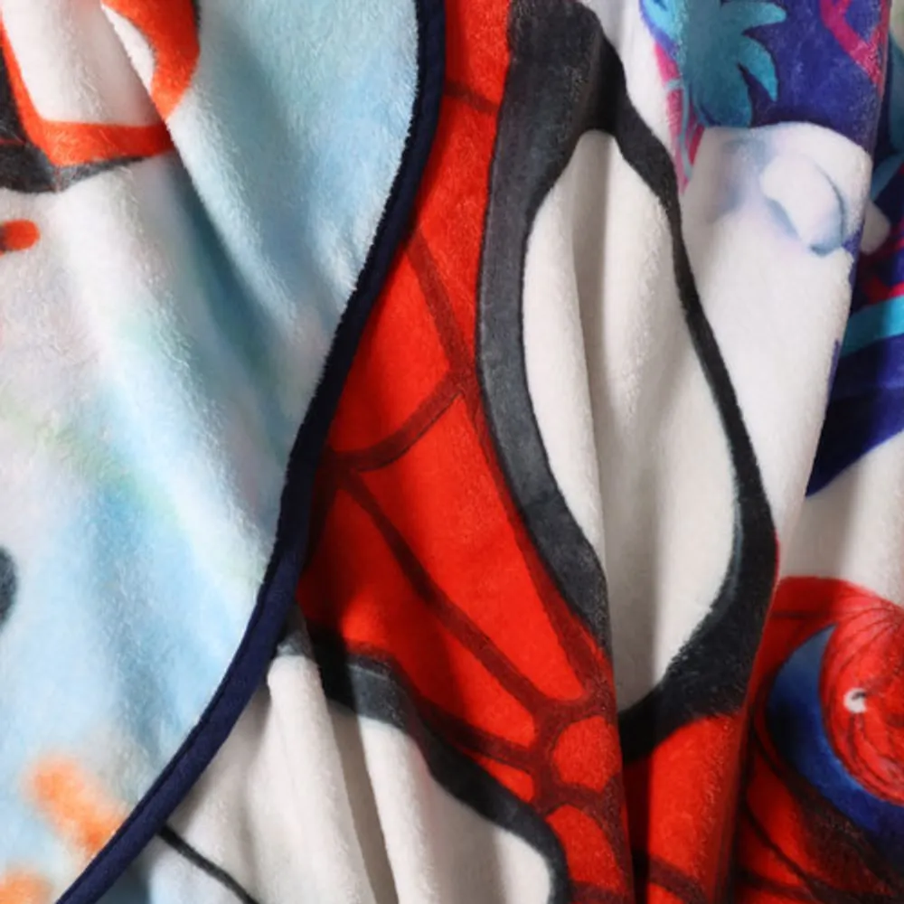 Marvel Spidey & Friends Polyester Plush Throw Blanket - Multi