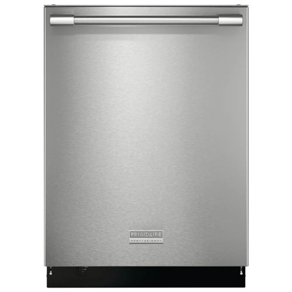 Frigidaire Pro 24" 47dB Built-In Dishwasher with Stainless Steel Tub & Third Rack (PDSH4816AF) - Stainless Steel