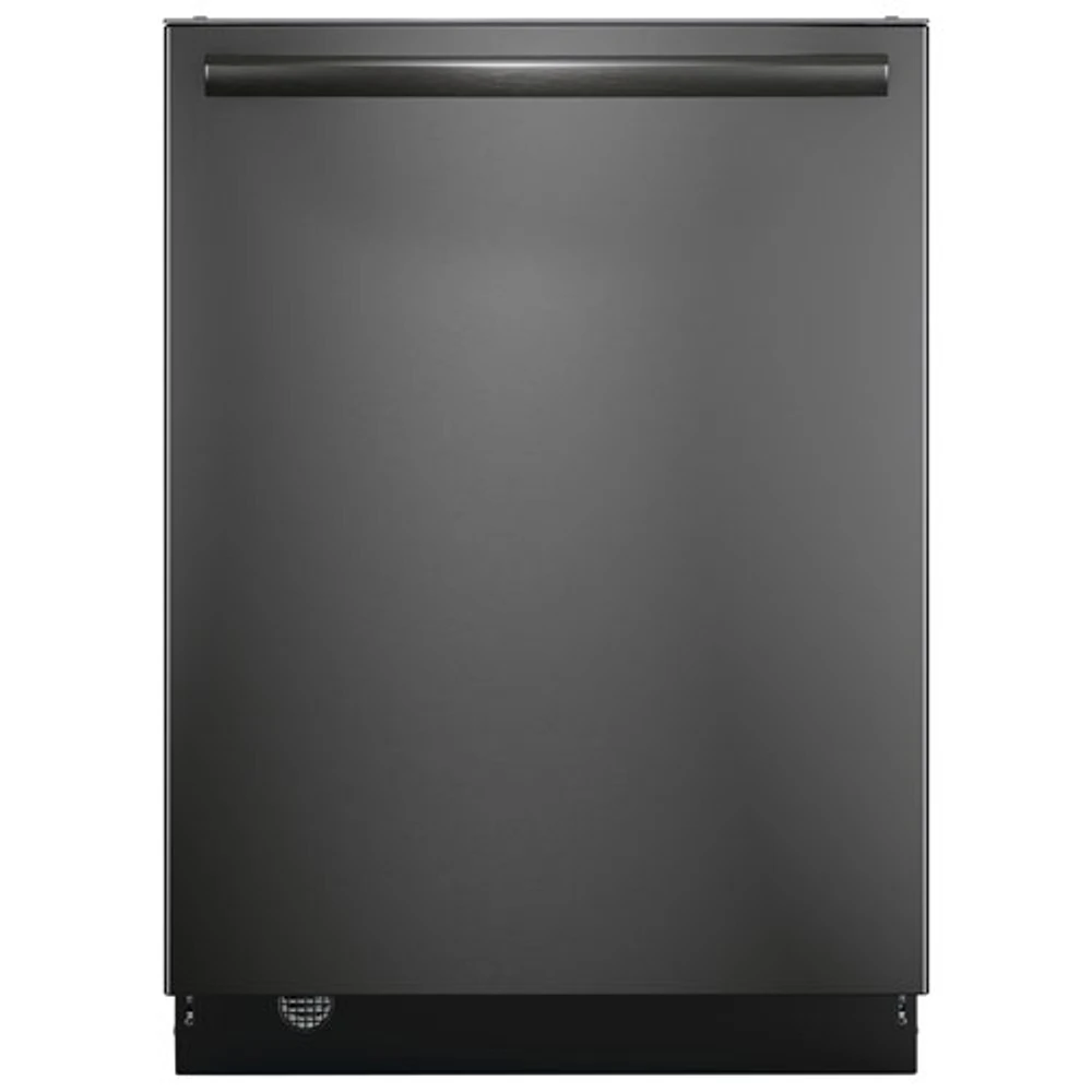 Frigidaire Gallery 24" 47dB Built-In Dishwasher with Stainless Tub & Third Rack (GDSH4715AD) - Black SS