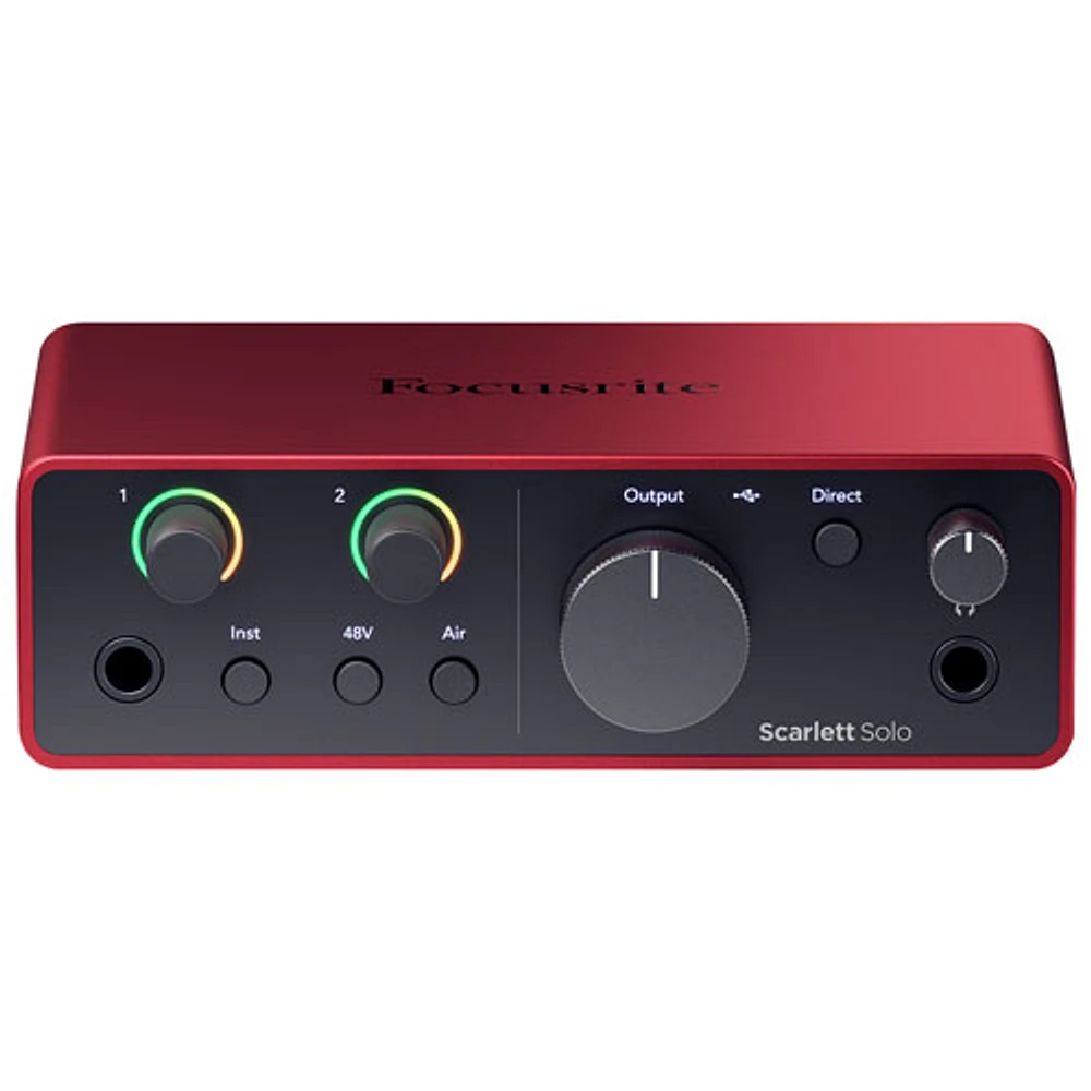 Focusrite Scarlett-Solo 4thGen USB Audio Interface (SCARLETT-SOLO-4THGEN)