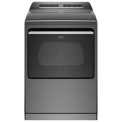 Whirlpool 7.4 Cu. Ft. Gas Steam Dryer (WGD8127LC) - Chrome Shadow