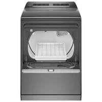 Whirlpool 7.4 Cu. Ft. Gas Steam Dryer (WGD8127LC) - Chrome Shadow