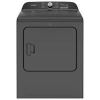 Whirlpool 7.0 Cu. Ft. Gas Dryer (WGD6150PB) - Volcano Black