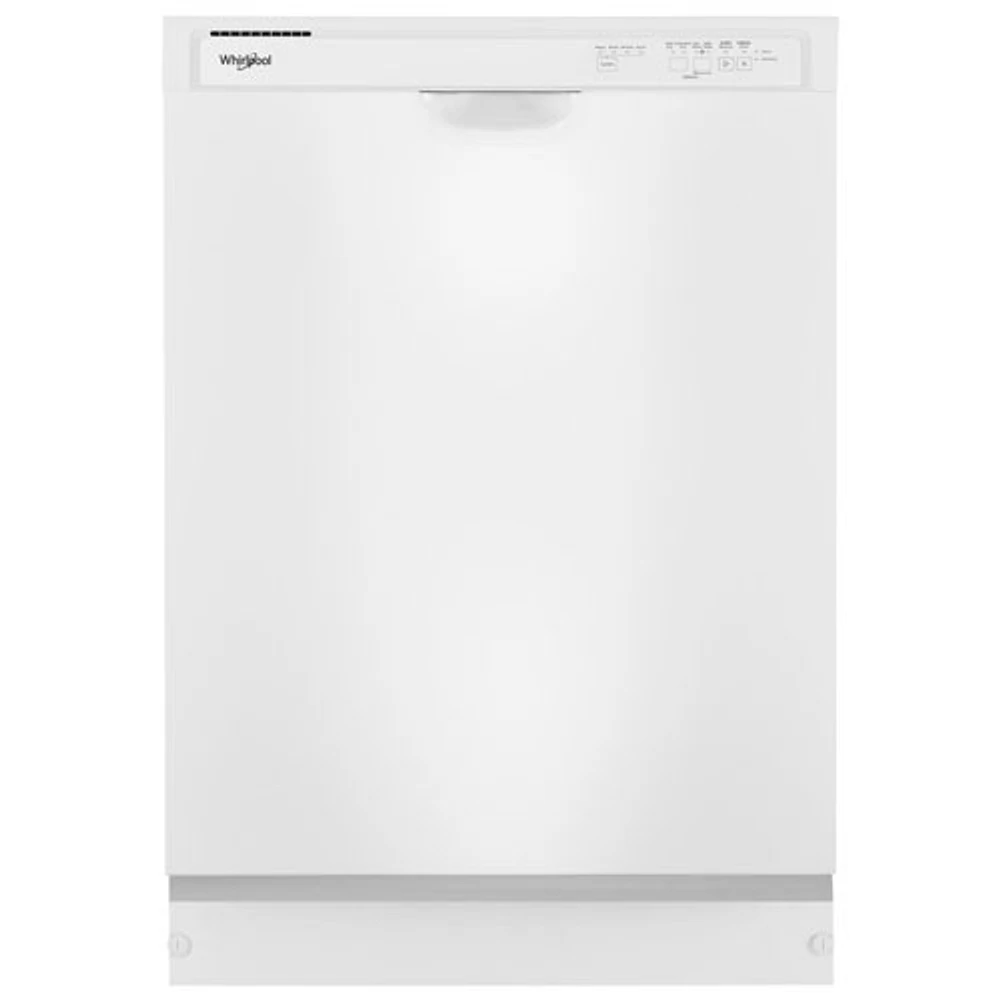 Lave-vaisselle encastrable 24 po 57dB de Whirlpool (WDF341PAPW) - Blanc