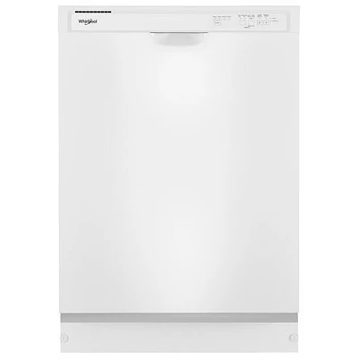 Lave-vaisselle encastrable 24 po 57dB de Whirlpool (WDF341PAPW) - Blanc