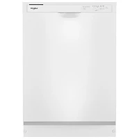 Lave-vaisselle encastrable 24 po 57dB de Whirlpool (WDF341PAPW) - Blanc