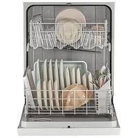 Whirlpool 24" 57dB Built-In Dishwasher (WDF341PAPW) - White