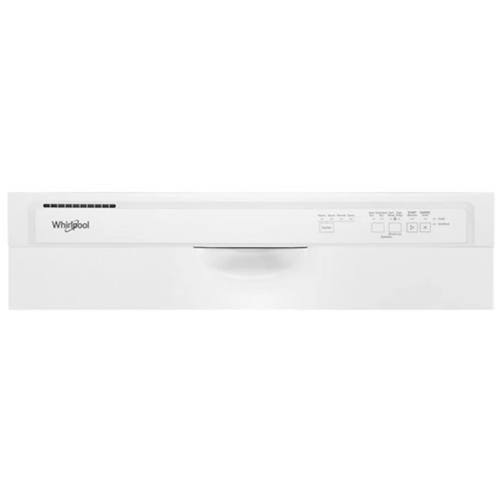 Lave-vaisselle encastrable 24 po 57dB de Whirlpool (WDF341PAPW) - Blanc