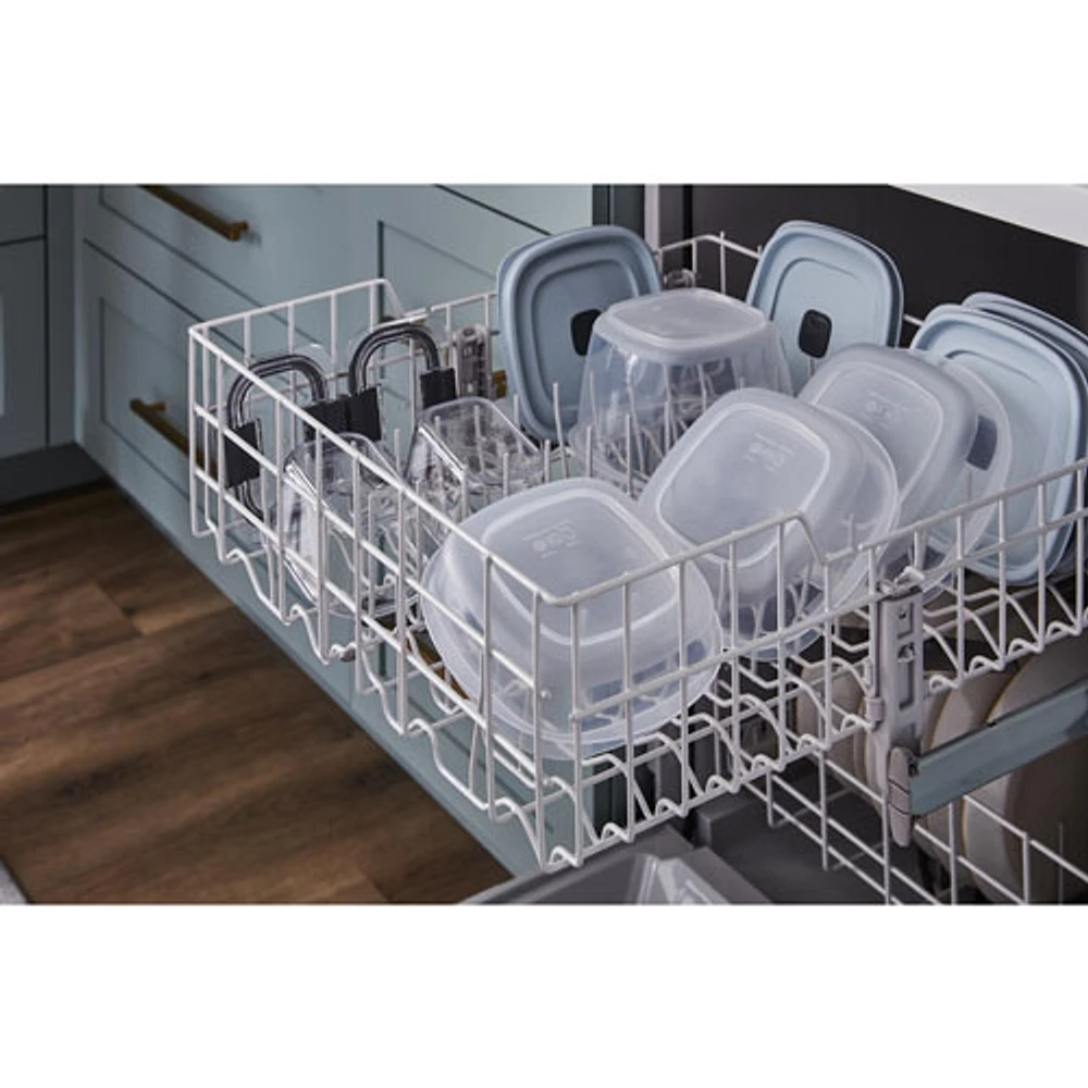 Whirlpool 24" 57dB Built-In Dishwasher (WDF341PAPW) - White