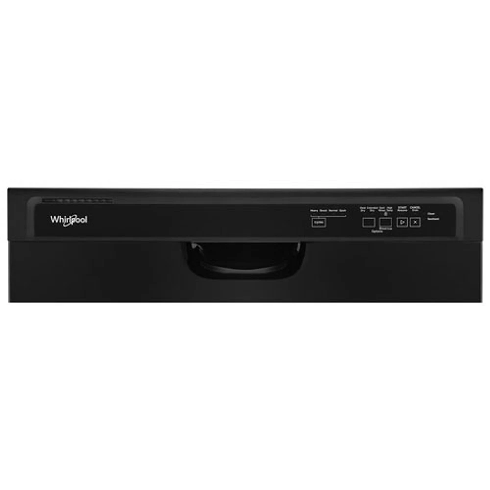 Whirlpool 24" 57dB Built-In Dishwasher (WDF341PAPB) - Black