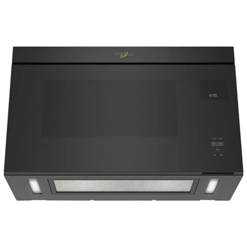 Whirlpool Over-The-Range Turntable-Free Flush-Mount Microwave - 1.1 Cu. Ft