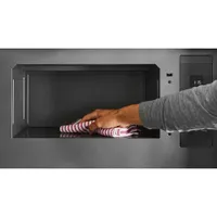 Kitchenaid Over-The-Range Turntable-Free Flush-Mount Microwave - 1.1 Cu. Ft. - Stainless Steel