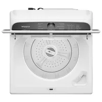 Whirlpool 6.1 Cu. Ft. High Efficiency Top Load Washer (WTW6157PW) - White