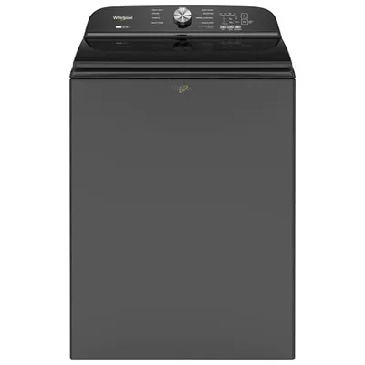 Whirlpool 6.1 Cu. Ft. High Efficiency Top Load Washer (WTW6157PB) - Volcano Black