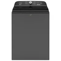 Whirlpool 6.1 Cu. Ft. High Efficiency Top Load Washer (WTW6157PB) - Volcano Black