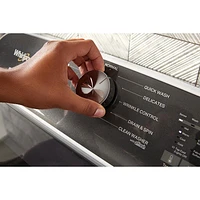 Laveuse à chargement par le haut haute efficacité 6,1 pi³ de Whirlpool (WTW6157PB) - Noir volcan