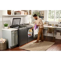 Laveuse à chargement par le haut haute efficacité 6,1 pi³ de Whirlpool (WTW6157PB) - Noir volcan