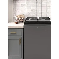 Laveuse à chargement par le haut haute efficacité 6,1 pi³ de Whirlpool (WTW6157PB) - Noir volcan