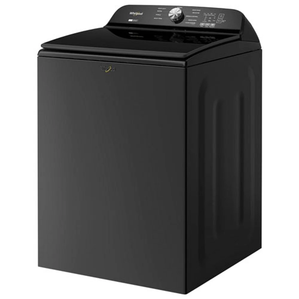 Laveuse à chargement par le haut haute efficacité 6,1 pi³ de Whirlpool (WTW6157PB) - Noir volcan