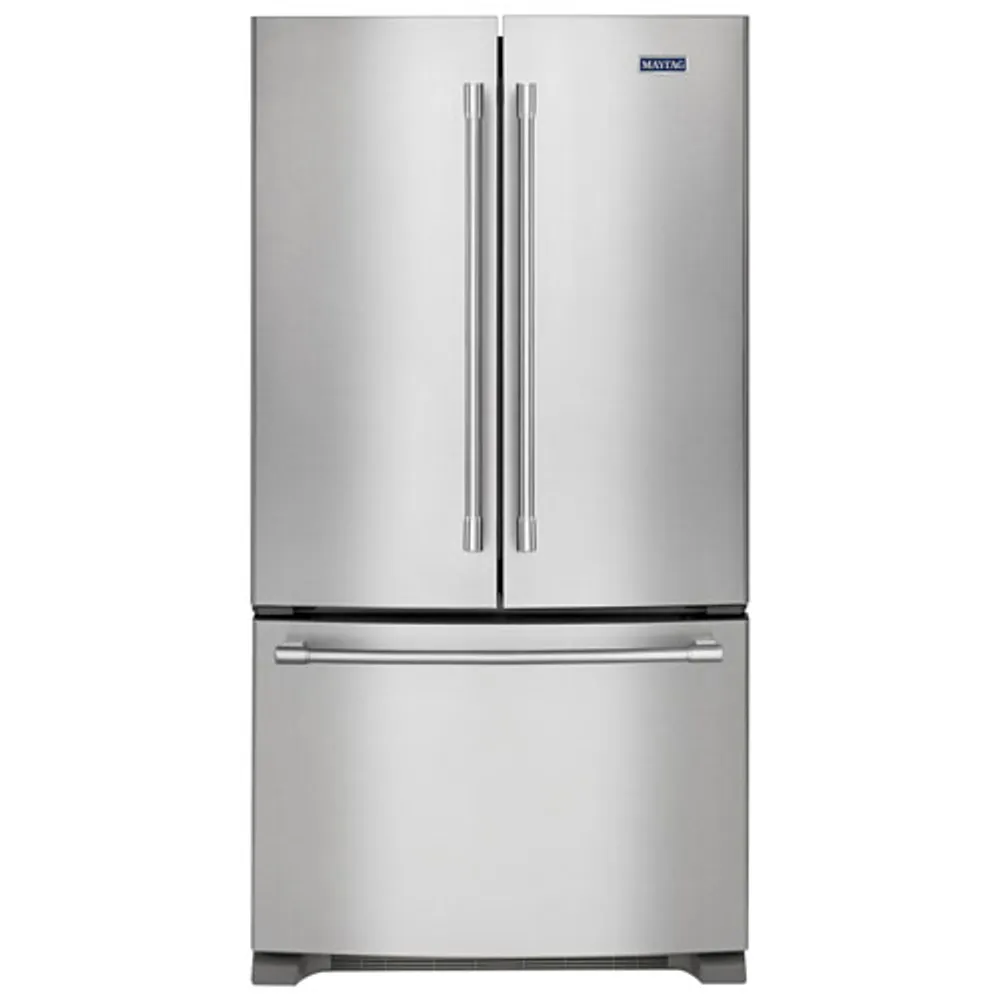 Maytag 36" 25.2 Cu. Ft. French Door Refrigerator with Water Dispenser (MRFF5036PZ) - Stainless Steel