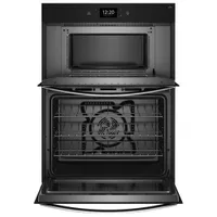Whirlpool 30" 6.4 Cu. Ft. True Convection Electric Combination Wall Oven (WOEC7030PZ) - Stainless Steel