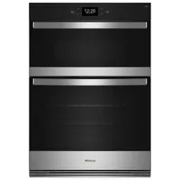 Whirlpool 27" 6.4 Cu. Ft. True Convection Electric Combination Wall Oven (WOEC7027PZ) - Stainless Steel