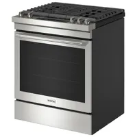 Maytag 30" 5.8 Cu. Ft. True Convection Slide-In Gas Air Fry Range (MGS8800PZ) - Stainless Steel