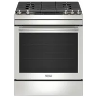 Maytag 30" 5.8 Cu. Ft. True Convection Slide-In Gas Air Fry Range (MGS8800PZ) - Stainless Steel