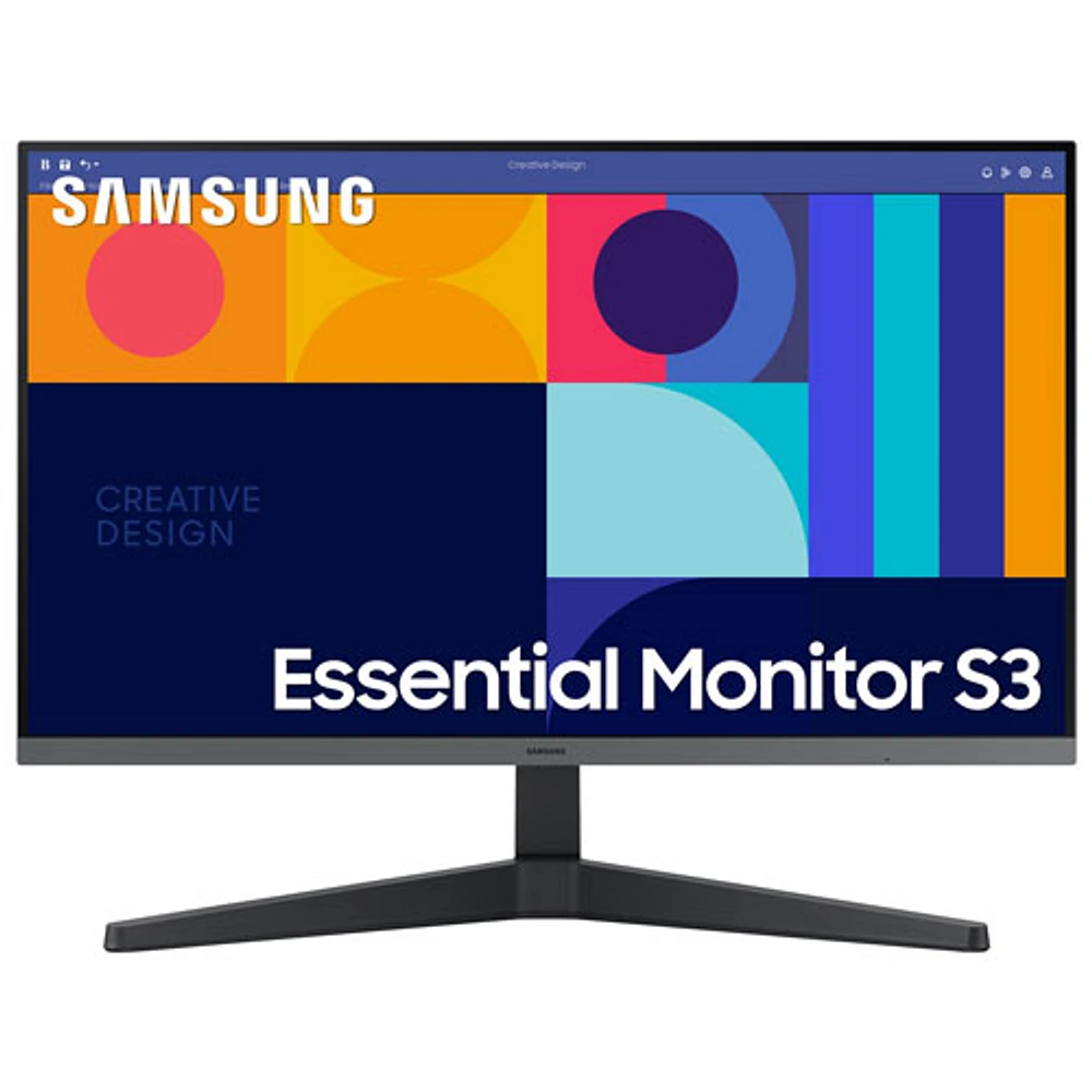 Moniteur ACL IPS HD intégrale GTG 4 ms 100 Hz 27 po FreeSync de Samsung (LS27C330GANXZA) - Noir