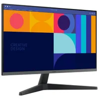 Moniteur ACL IPS HD intégrale GTG 4 ms 100 Hz 27 po FreeSync de Samsung (LS27C330GANXZA) - Noir