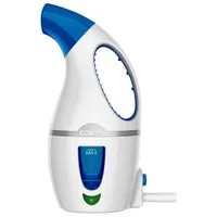 Conair GS2NBLC 1100W CompleteSteam Compact Fabric Steamer - White/Blue